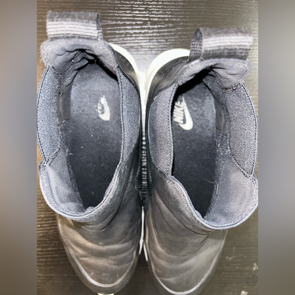 Nike W Air Max Thea Mid Black Sail Leather Casual Boot 859550-001 women sz 10 - Picture 2 of 9